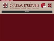 Tablet Screenshot of chateaudurtubie.net